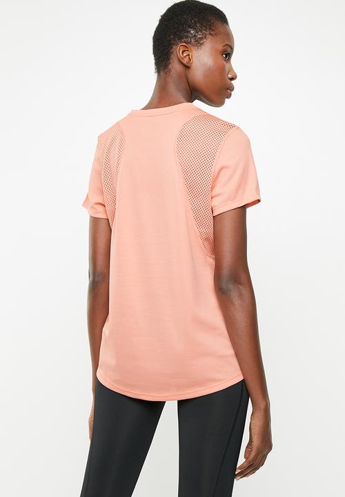 Nike - Nike run short sleeve top - pink