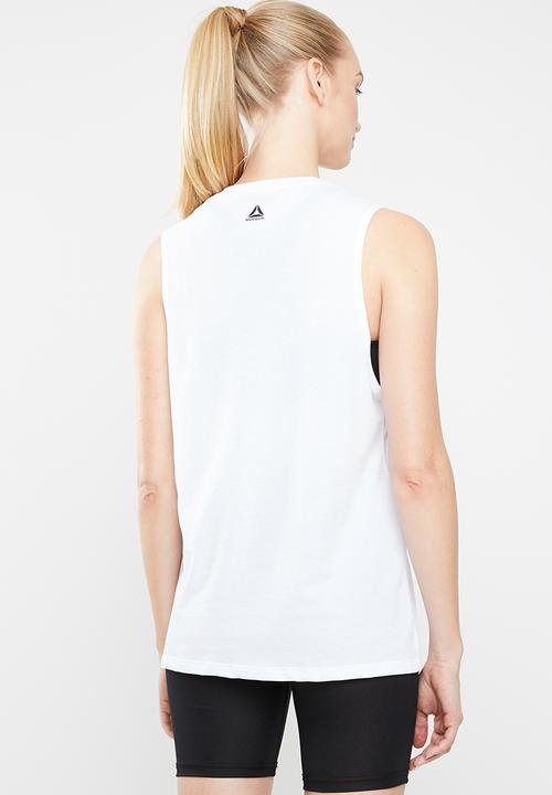 Reebok - Womens myt Reebok muscle tee - white