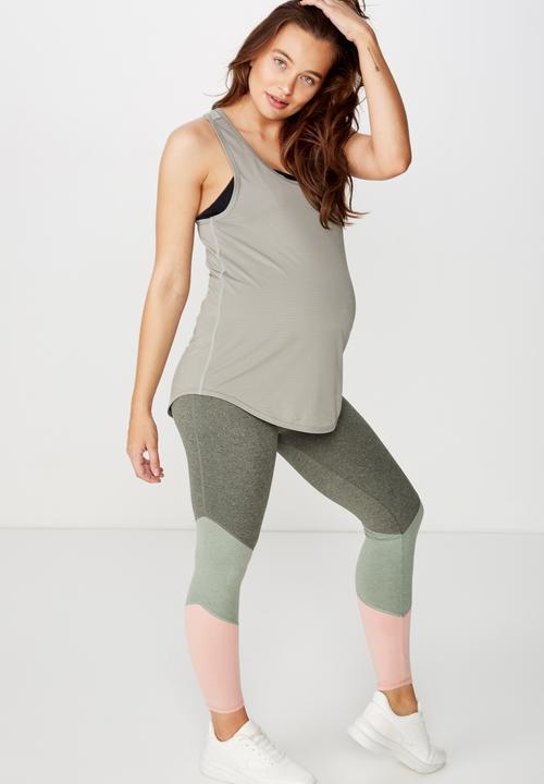 Cotton On - Maternity training tank top  - grey