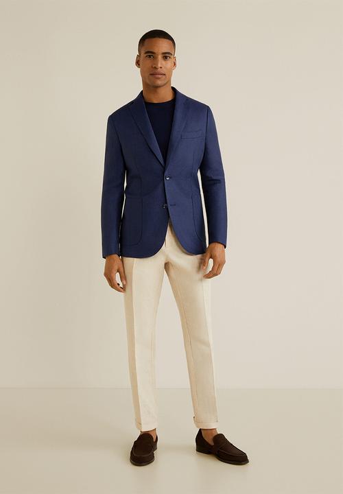 MANGO - Cola blazer - navy