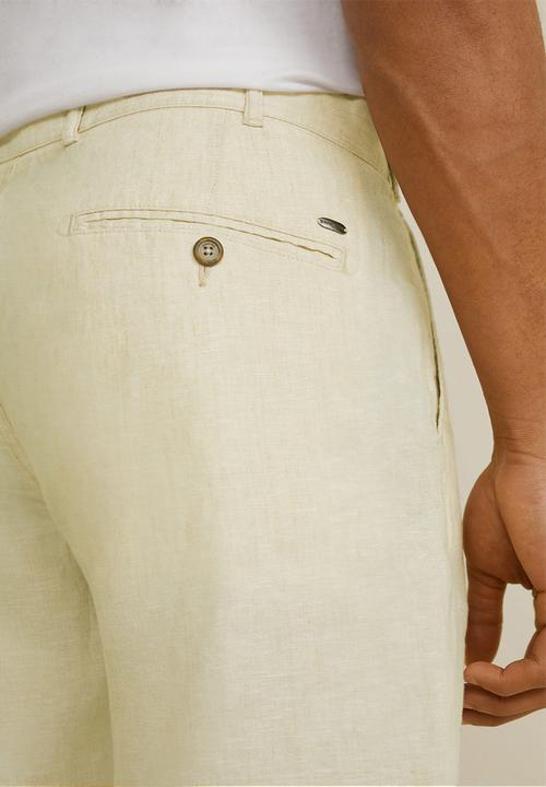 MANGO - Carp 4 bermuda shorts - off white