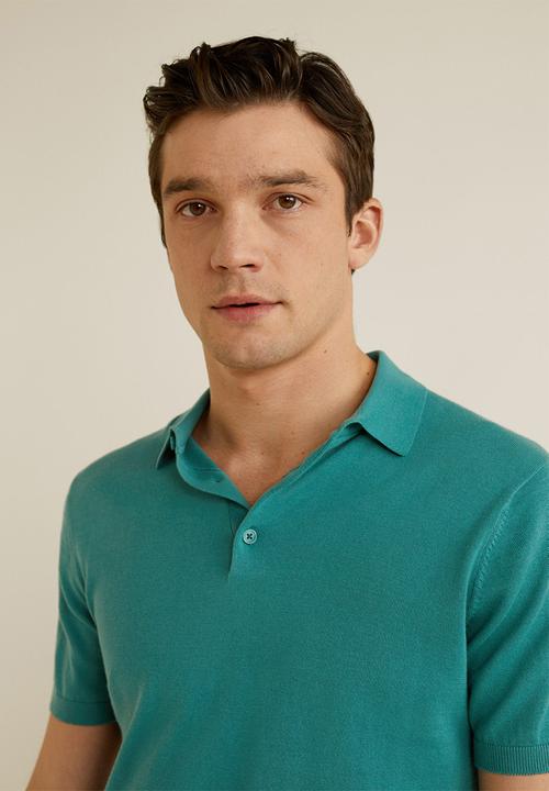 MANGO - Arraona polo - blue