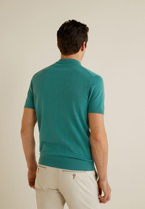 MANGO - Arraona polo - blue