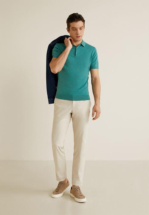 MANGO - Arraona polo - blue