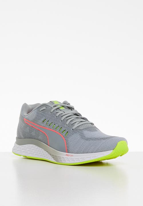 PUMA - Speed sutamina womens - quarry-yellow alert-pink alert