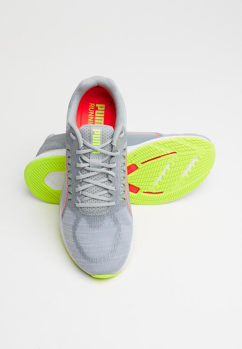 PUMA - Speed sutamina womens - quarry-yellow alert-pink alert