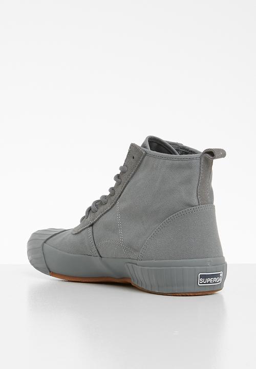 SUPERGA - 228 Cotu canvas logo boot - grey