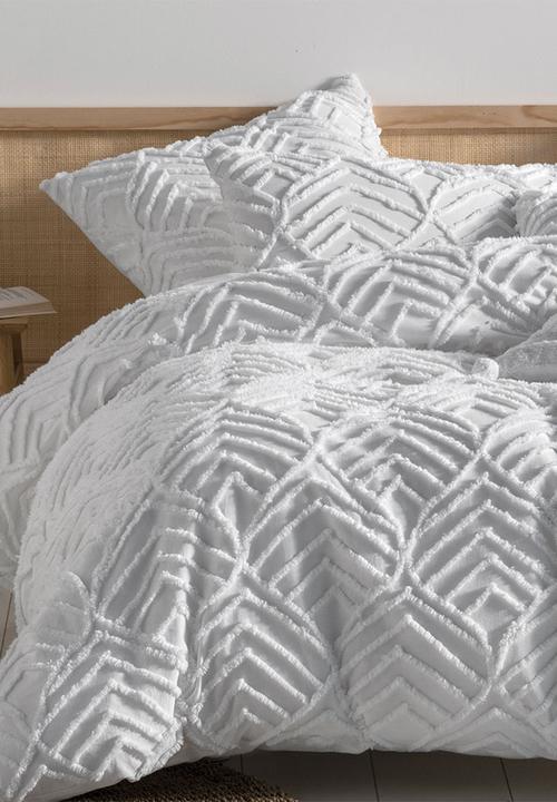 Linen House - Ramona duvet cover set - white