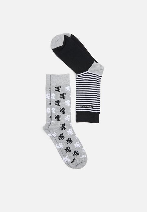 Pringle of Scotland - Ross 2 pack socks - multi