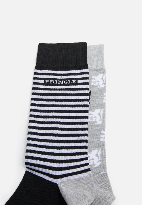 Pringle of Scotland - Ross 2 pack socks - multi