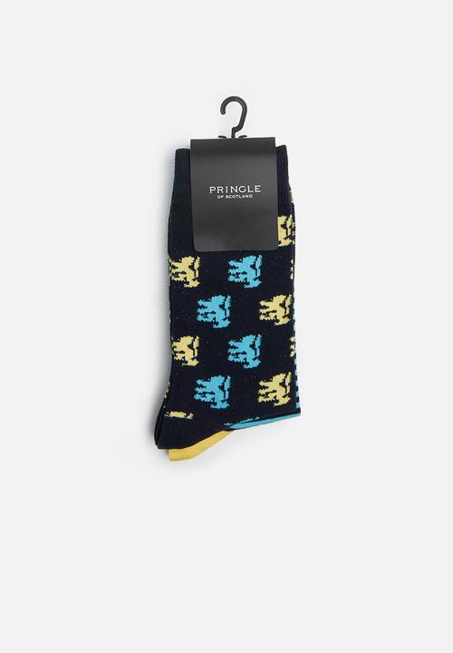Pringle of Scotland - Ross 2 pack socks - multi