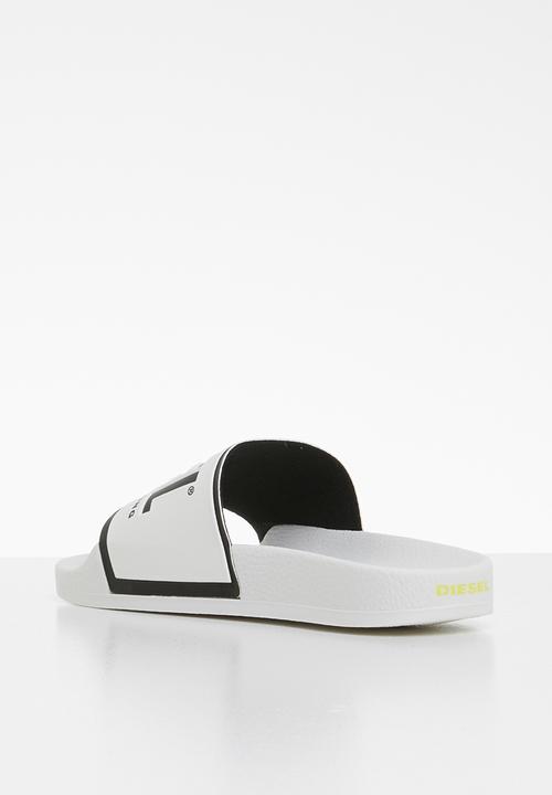 Diesel  - SA-valla w slides - star white/black/yellow