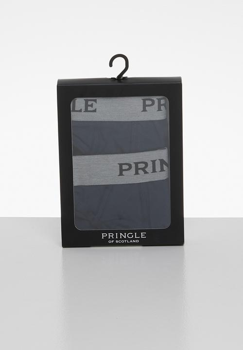 Pringle of Scotland - George 2 pack plain briefs - navy
