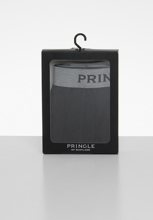 Pringle of Scotland - Simon knitted boxers - black
