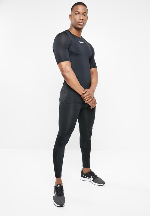 Nike - Np short sleeve top - black & white