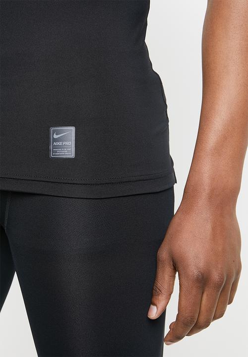 Nike - Np short sleeve top - black & white