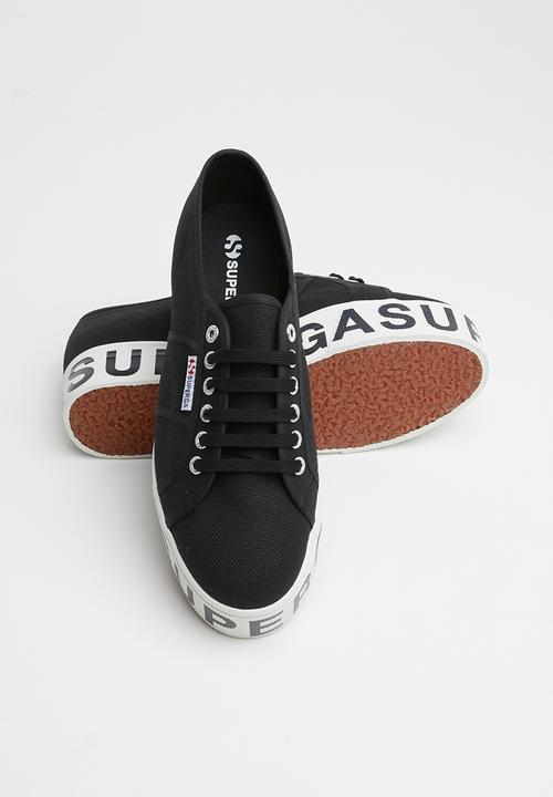 SUPERGA - 2790 Canvas logo - black & white