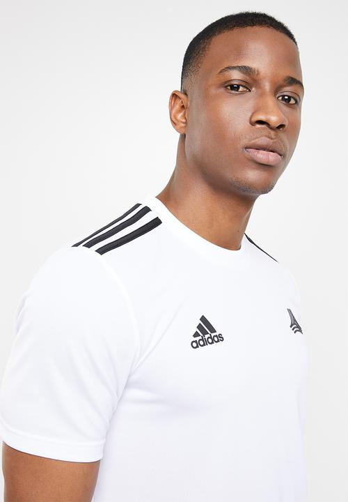 adidas Performance - Tan soccer jersey - white