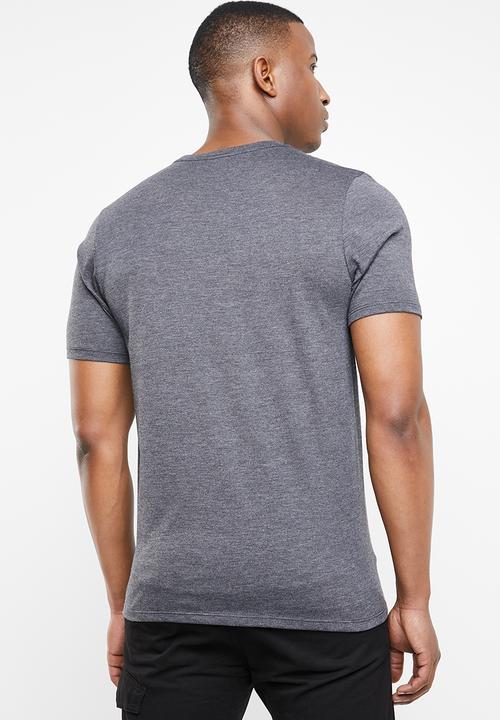 Hurley - Oao short sleeve solid tee - charcoal