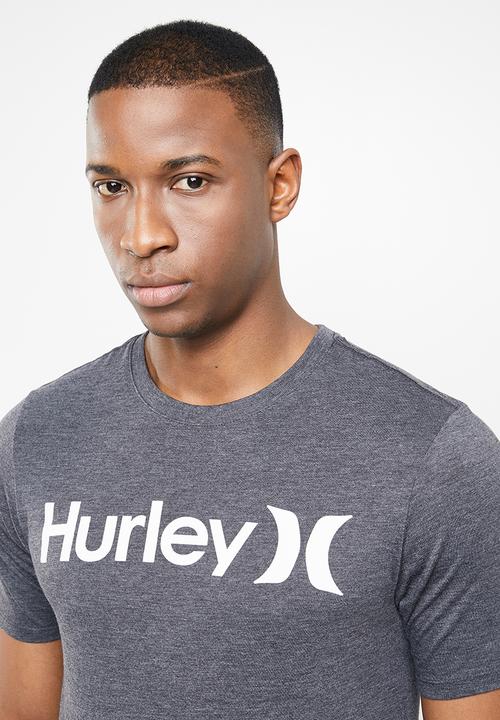 Hurley - Oao short sleeve solid tee - charcoal