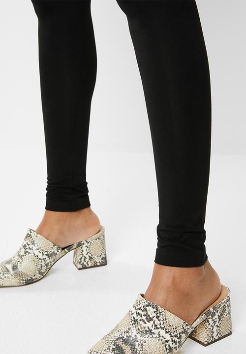 New Look - Two pack maternity leggings - black