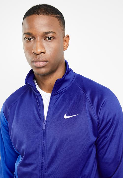 Nike - NSW swoosh jacket - blue & white