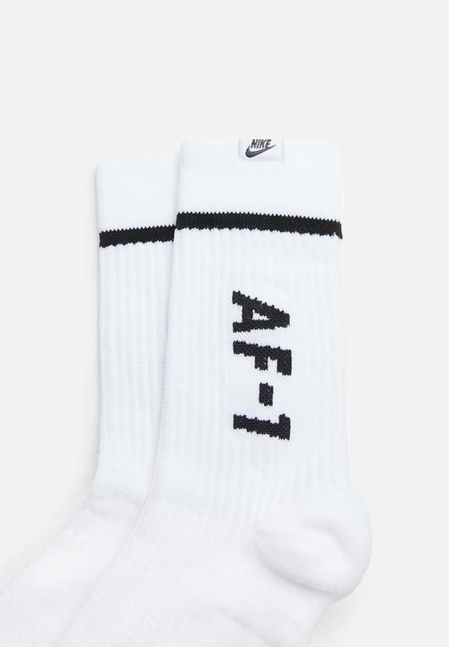 Nike - Sneaker sox 2 pack - white & black