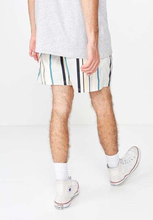 Cotton On - Hoff multi stripe shorts - multi