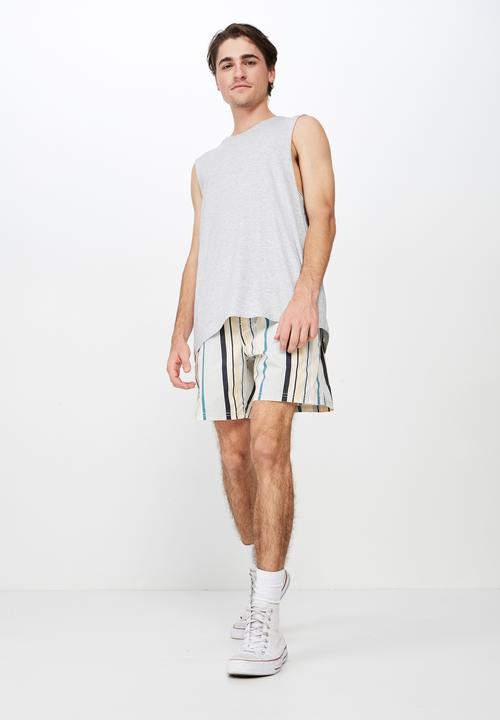 Cotton On - Hoff multi stripe shorts - multi