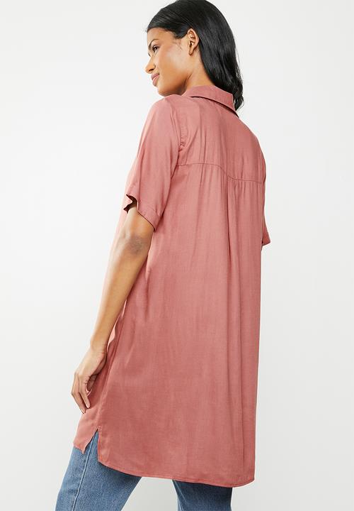 Superbalist - Longer length shirt - pink