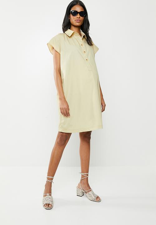 Superbalist - Mini shirt dress - beige