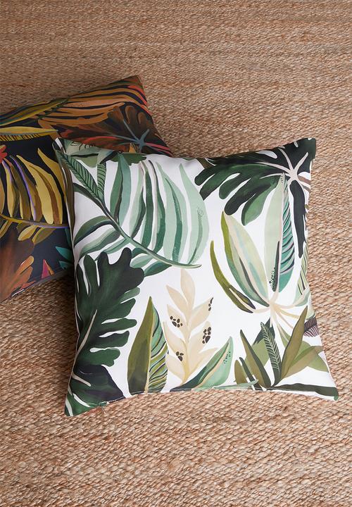 Hertex Haus - Machu outdoor cushion cover - greenery