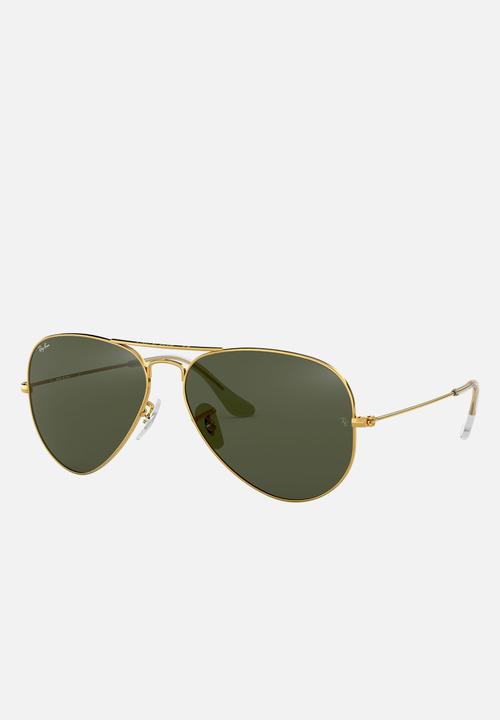 Ray-Ban - Ray-ban 0rb3025 58 sunglasses  - gold & green