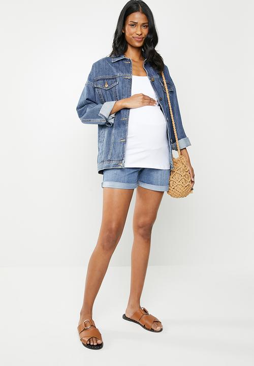 Cherry Melon - Denim summer shorts - blue