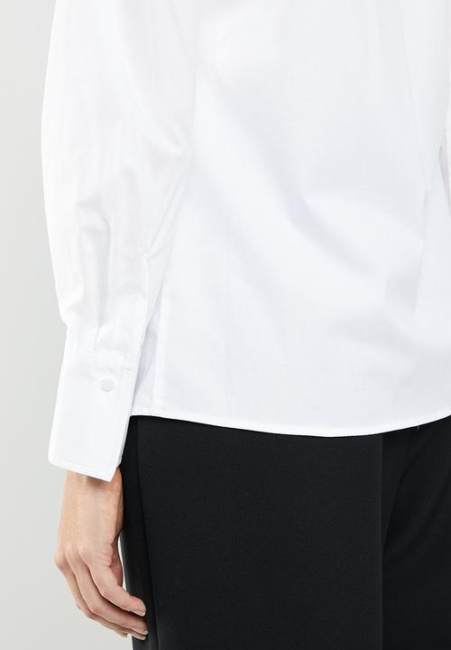 MANGO - Tailored shirt - white