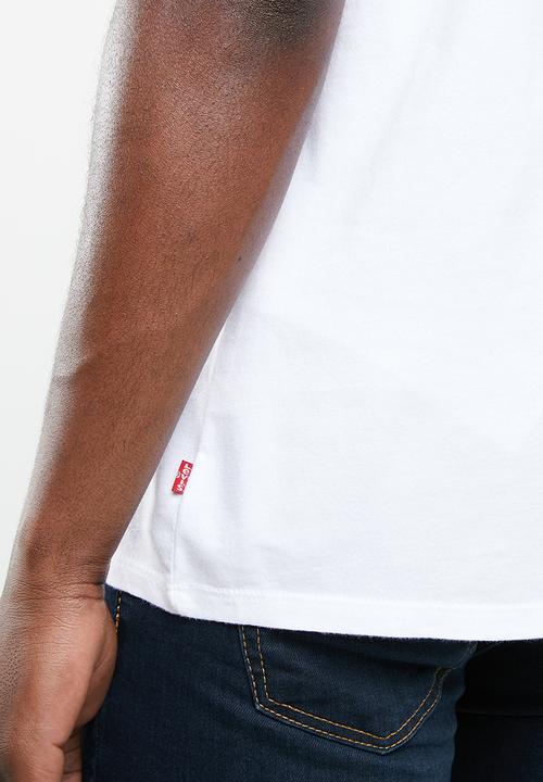 Levi’s® - 2 horse graphic 90s logo tee - white
