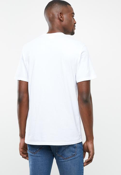 Levi’s® - Short sleeve original hm cotton patch tee - white 
