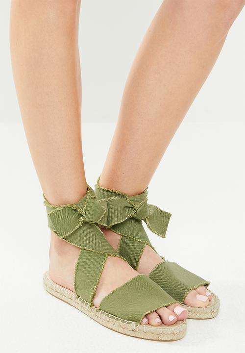 Espadril - Mimi espadrille - green
