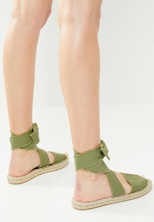 Espadril - Mimi espadrille - green