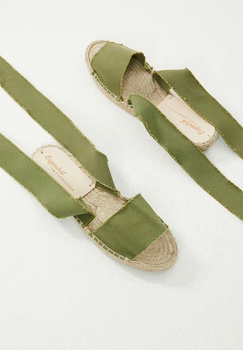 Espadril - Mimi espadrille - green