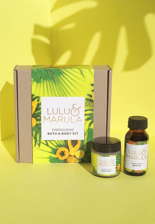 Lulu & Marula - Energising Bath & Body Kit