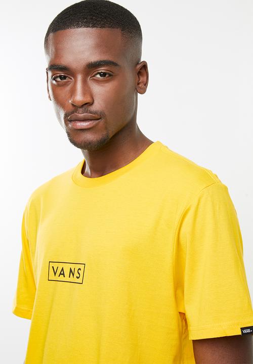 Vans - Vans easy box tee - yellow