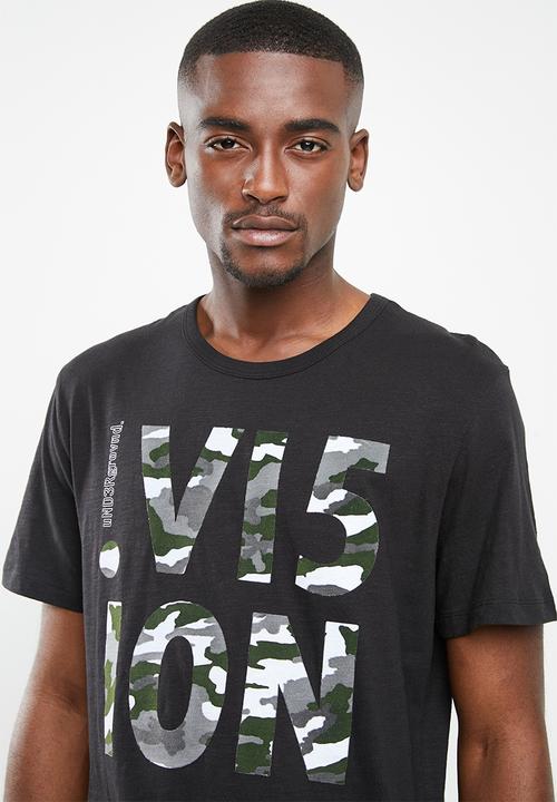 Jack & Jones - Fill short sleeve T-shirt- black