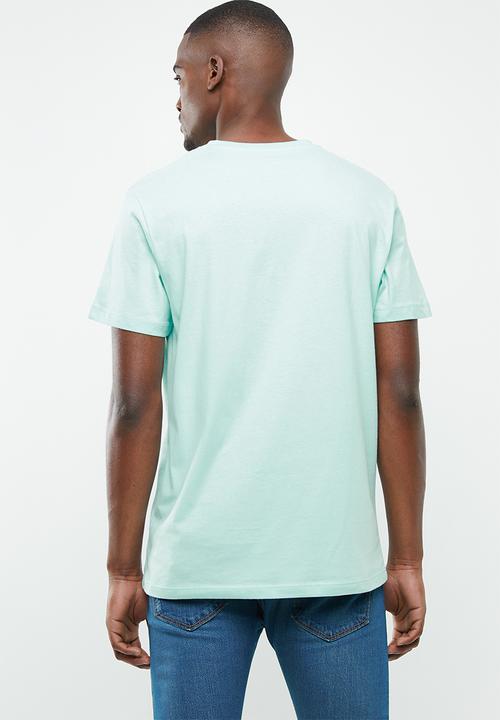 Jack & Jones - Goldie short sleeve crew neck T-shirt - blue