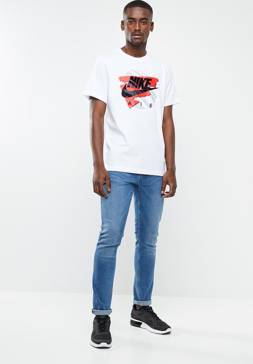 Nike - NSW exp 2 short sleeve tee - white