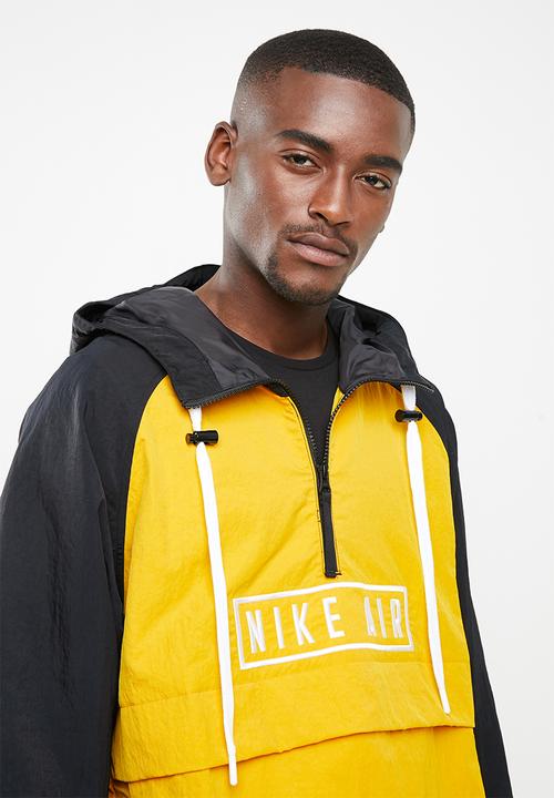 Nike - NSW Nike Air jacket - black & yellow 