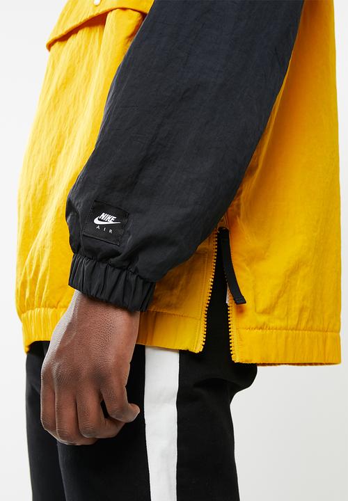 Nike - NSW Nike Air jacket - black & yellow 