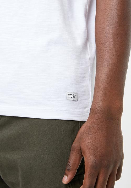 Jack & Jones - Fill short sleeve T-shirt - white
