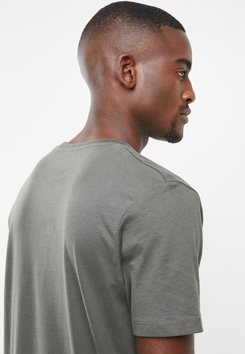 Jack & Jones - Goldie short sleeve crew neck T-shirt - grey