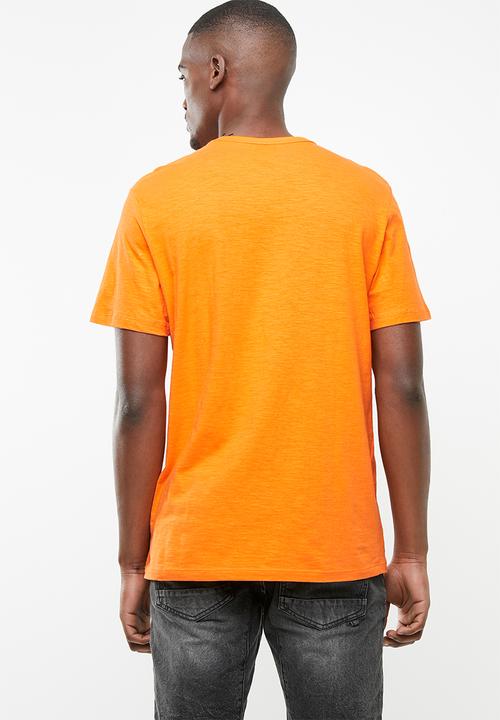 Jack & Jones - Fill short sleeve T-shirt - orange